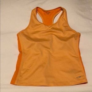 Orange tank top